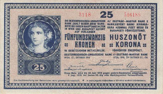 ngarn p13-2 25 Korona 1919